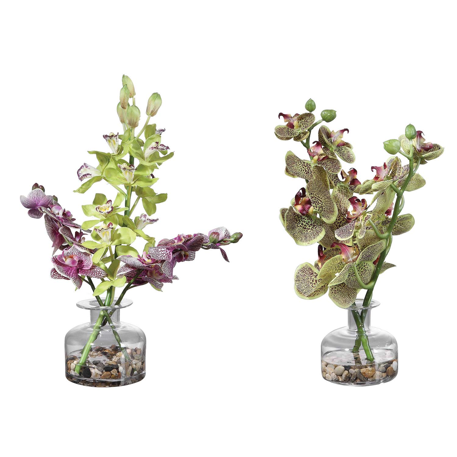 Uttermost Malin Orchid Bud Vases - Set of 2