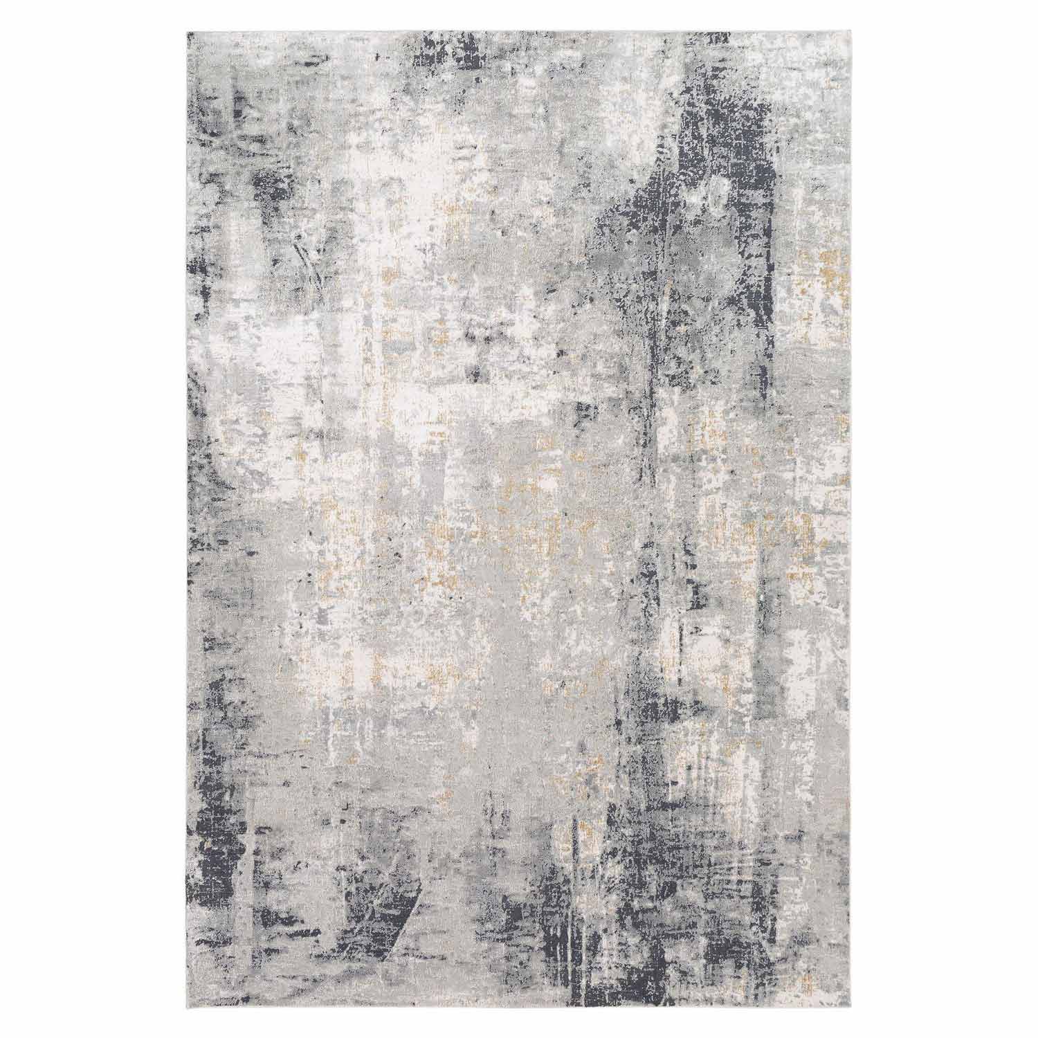 Uttermost Paoli Abstract 5 X 7.5 Rug - Gray