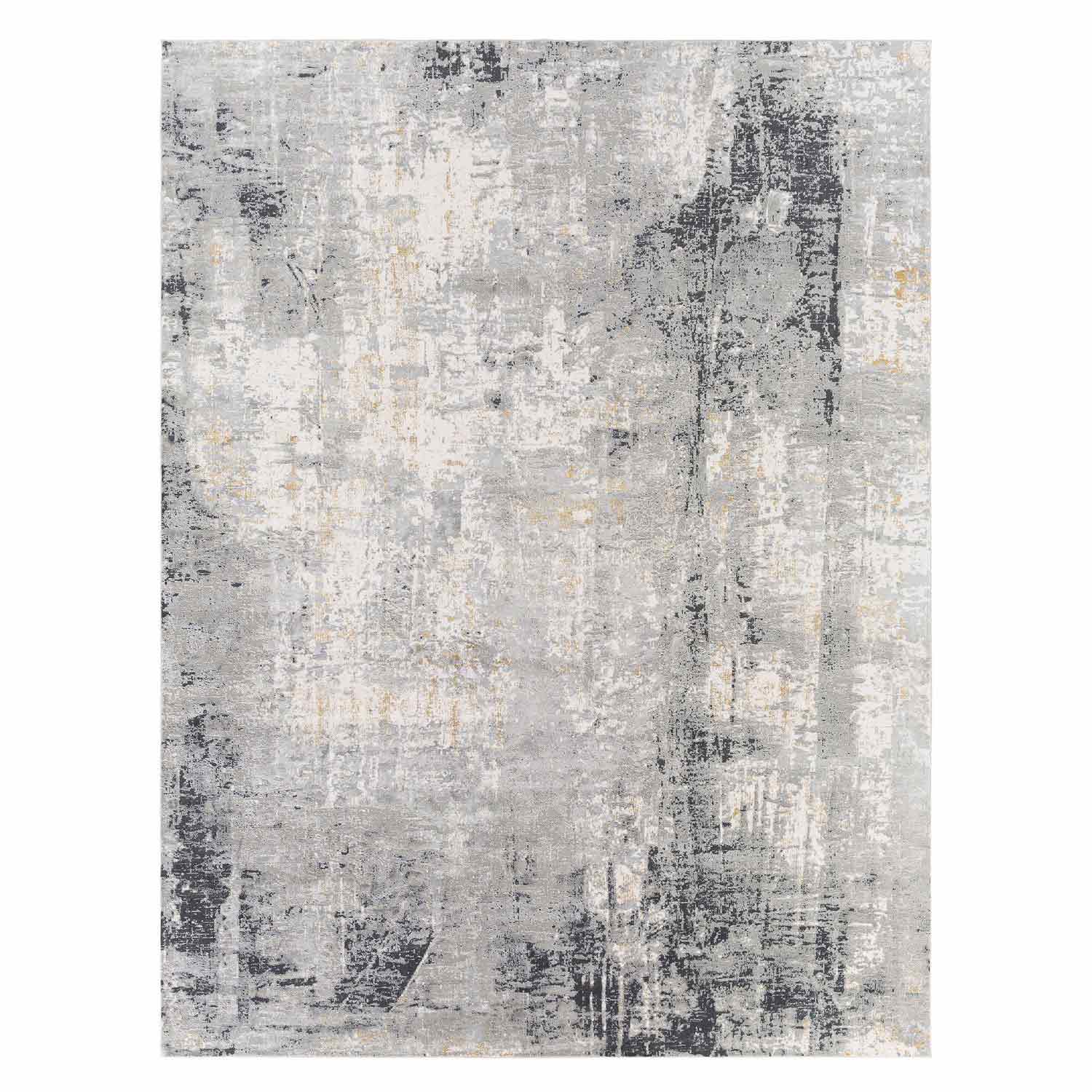 Uttermost Paoli Abstract 5 X 7.5 Rug - Gray