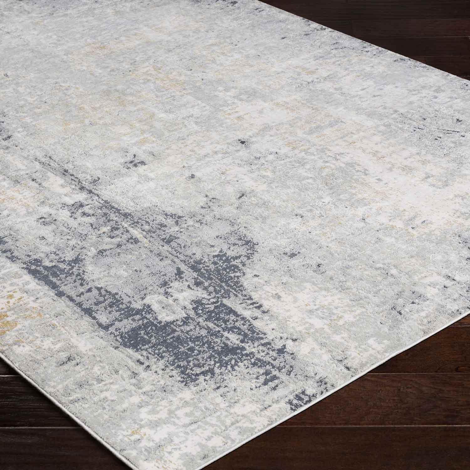 Uttermost Paoli Abstract 5 X 7.5 Rug - Gray