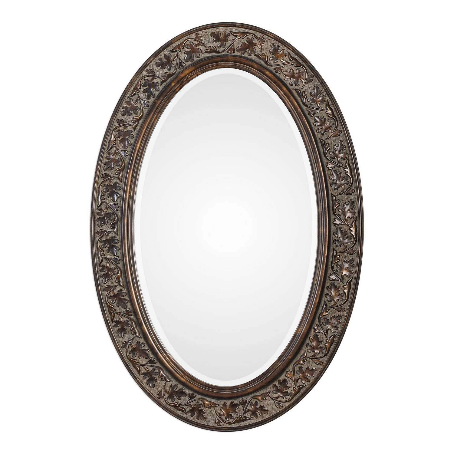 Uttermost W00430 Mirror - Aged Bronze/Antique Gold