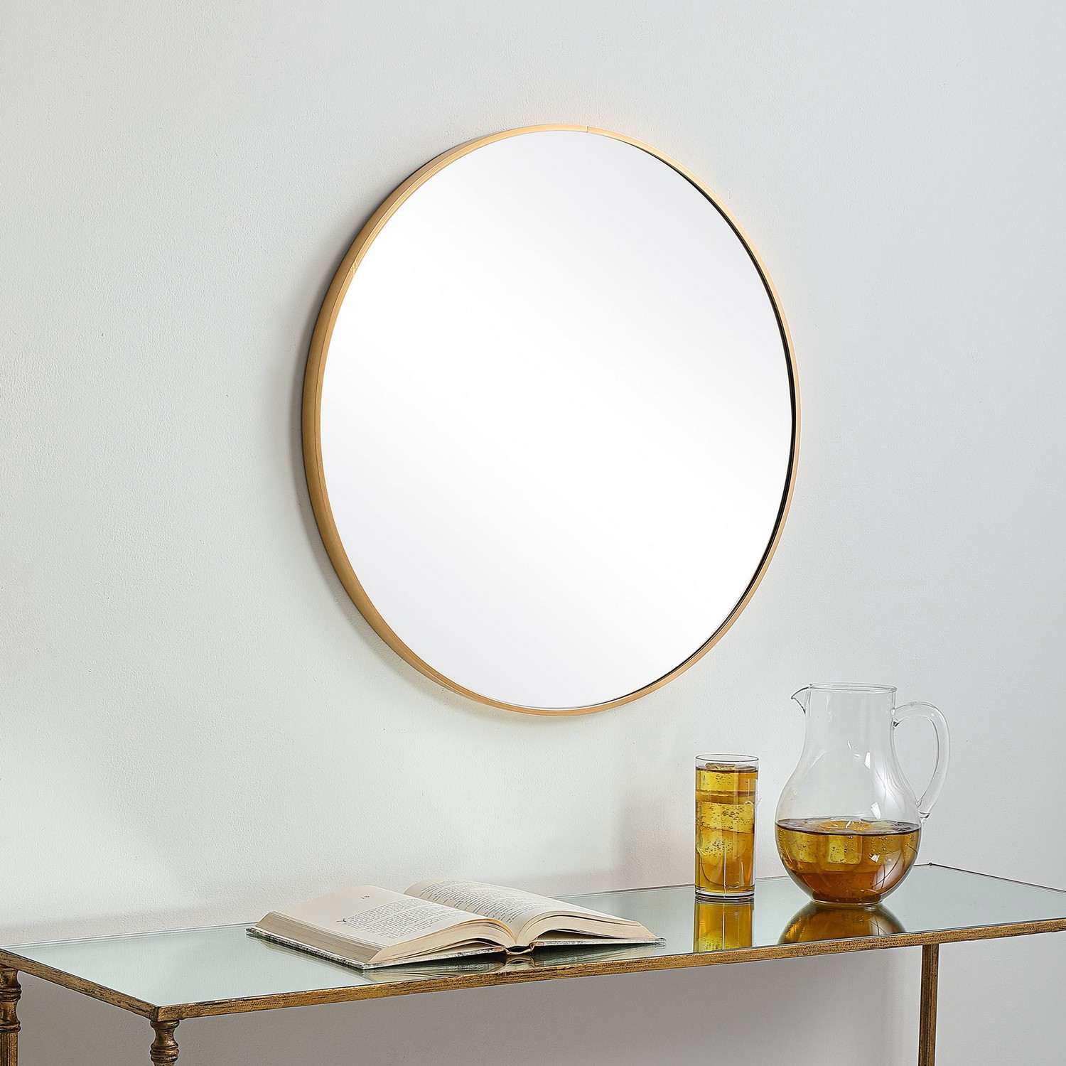 Uttermost W00512 Mirror - Brushed Gold