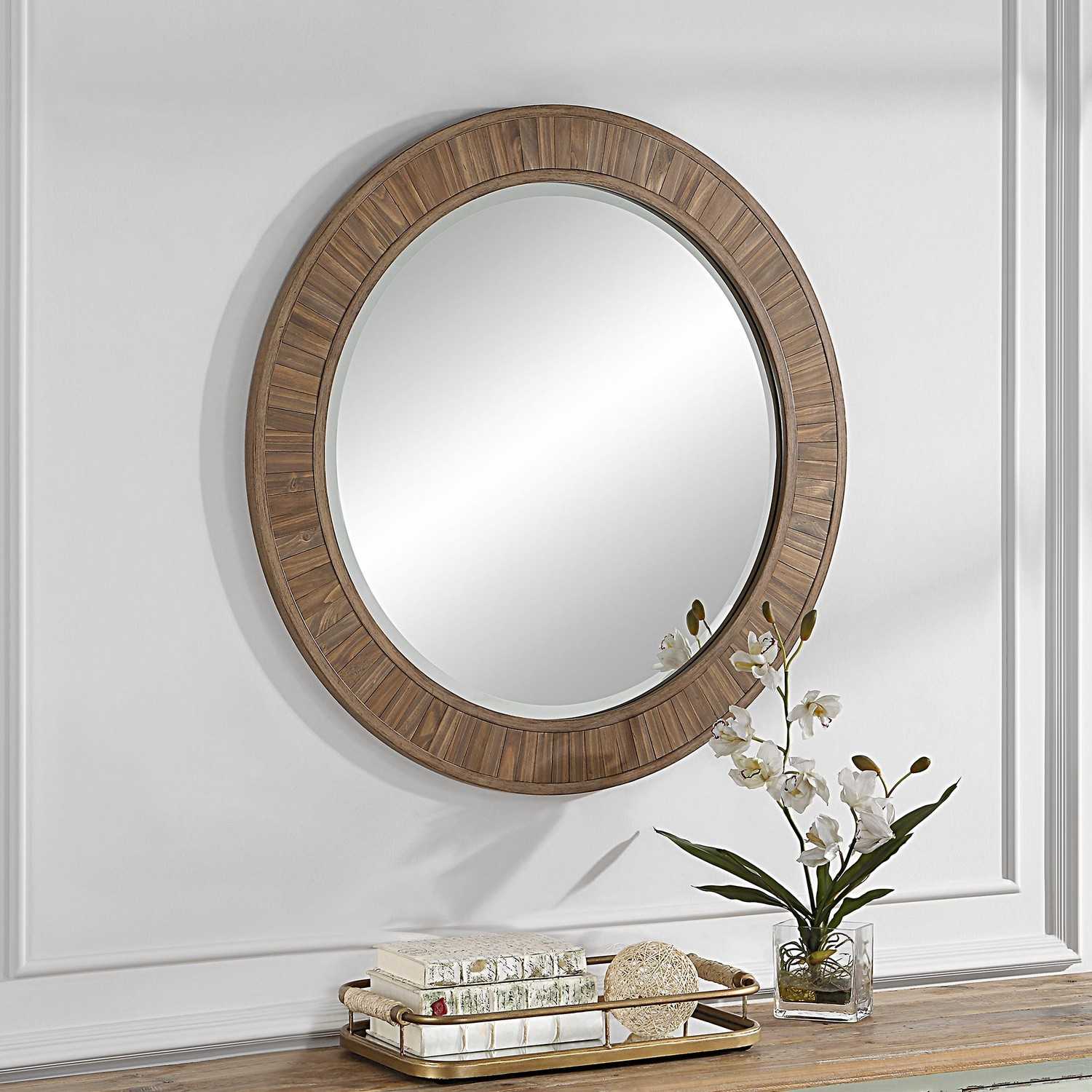 Uttermost W00549 Mirror - Natural Wood