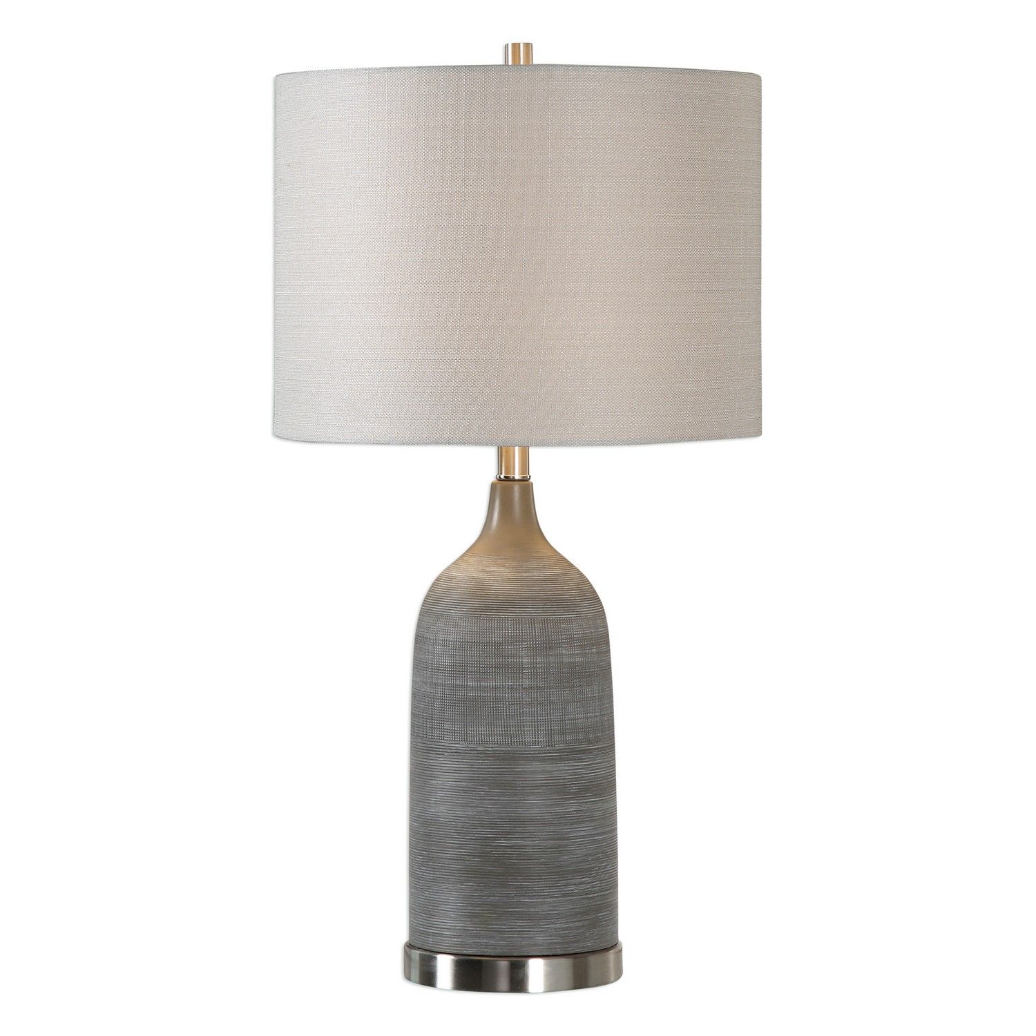 Uttermost W26001-1 Table Lamp - Olive Bronze Glaze