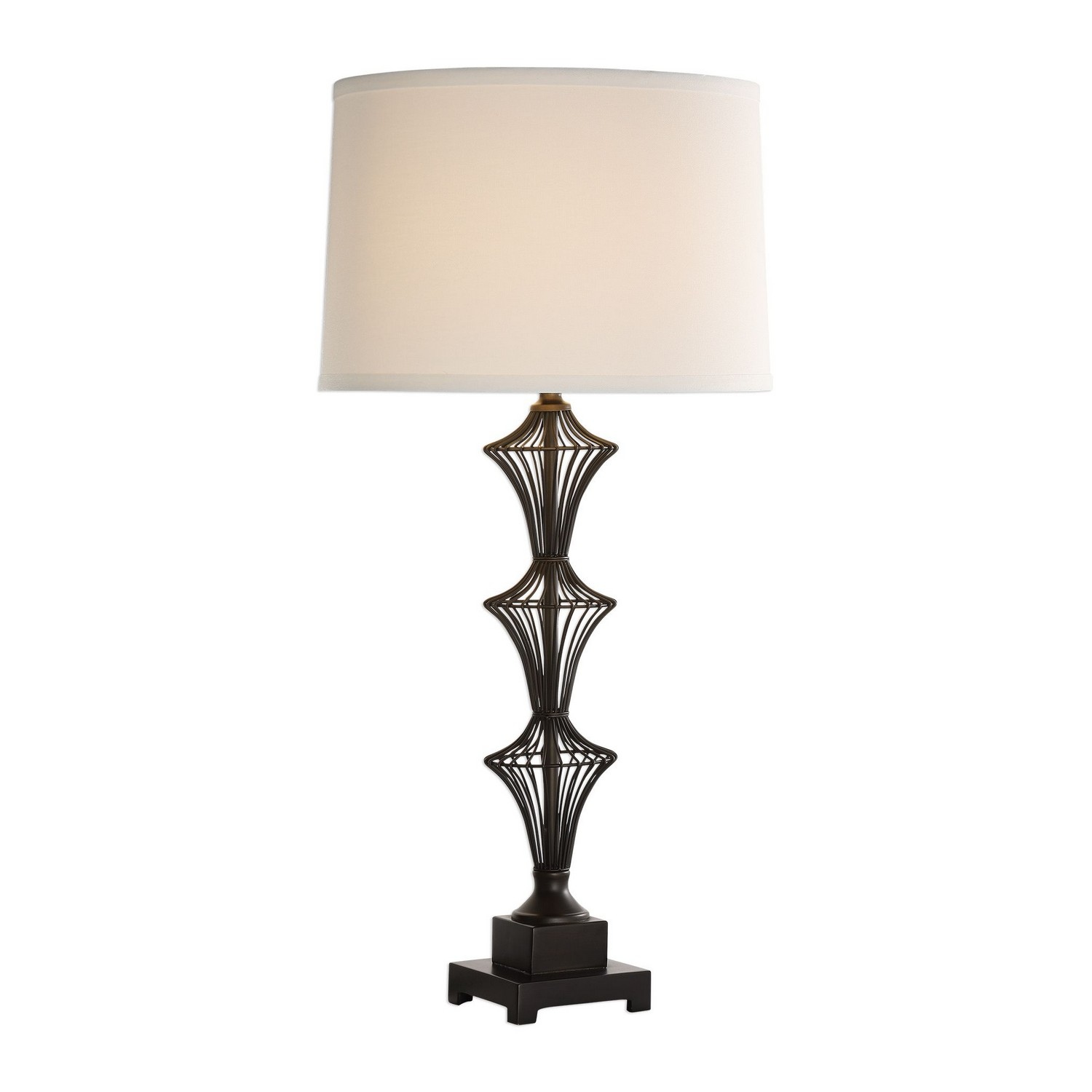 Uttermost W26010-1 Table Lamp - Aged Black
