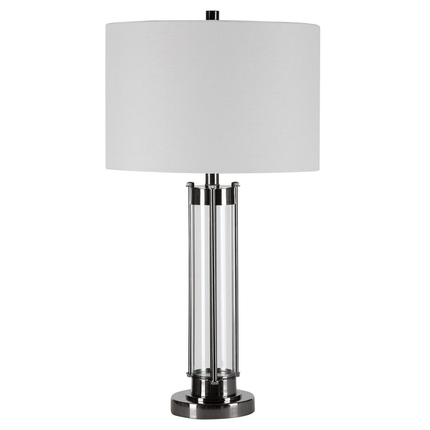 Uttermost W26055-1 Table Lamp - Black Nickel