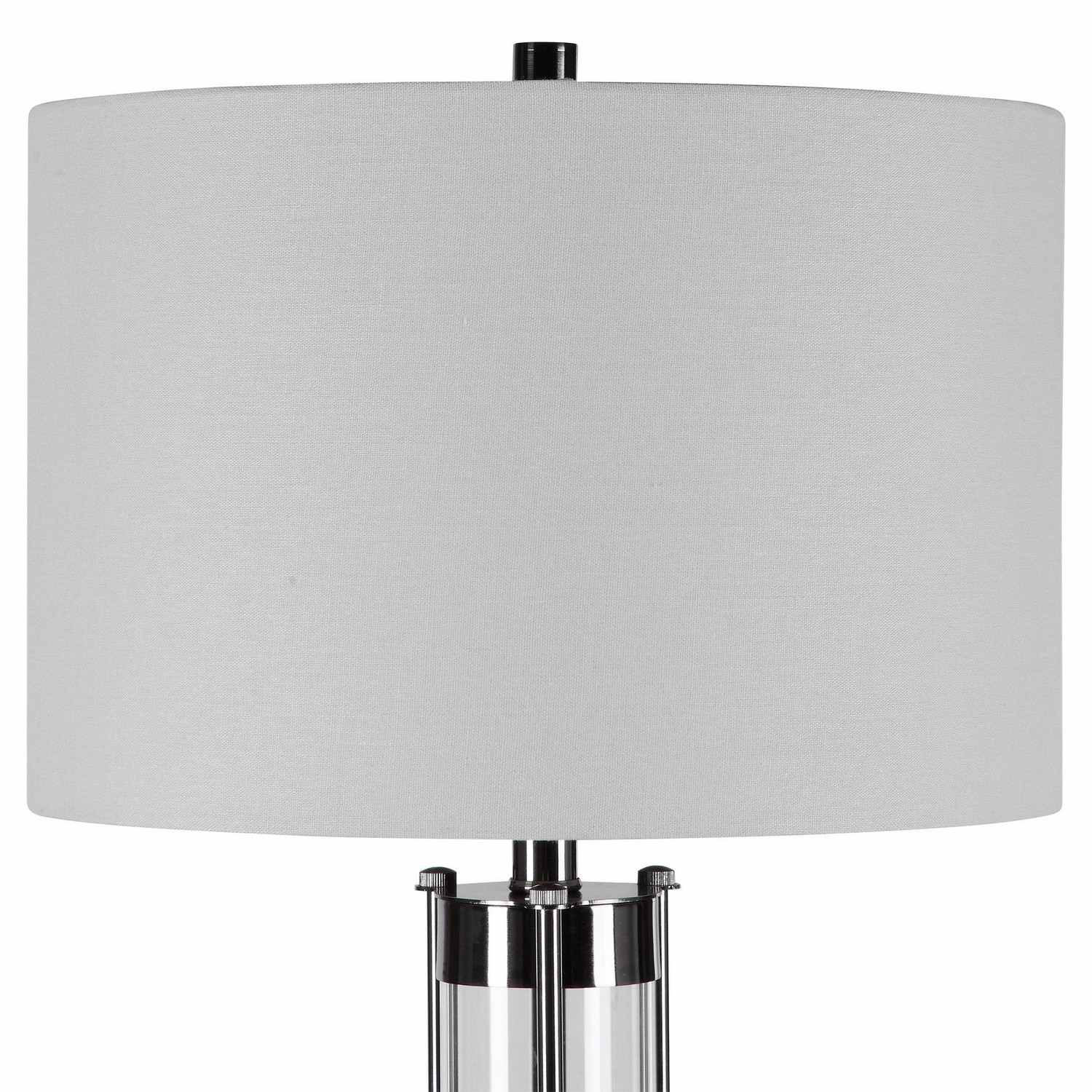Uttermost W26055-1 Table Lamp - Black Nickel