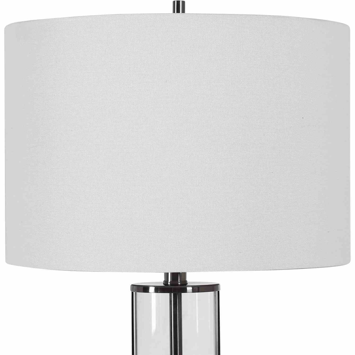 Uttermost W26057-1 Table Lamp - Antique Nickel
