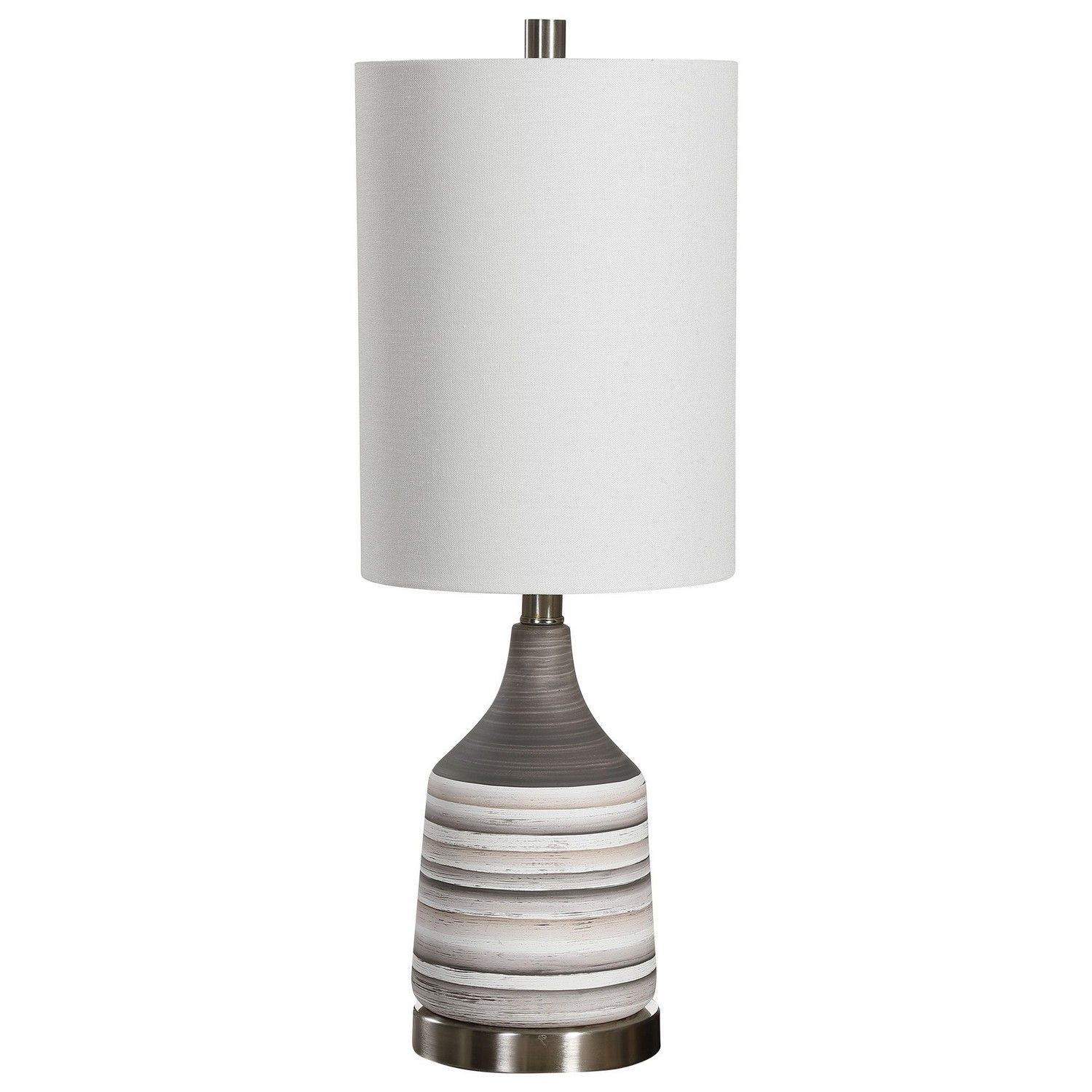 Uttermost W26066-1 Table Lamp - Matte Ceramic