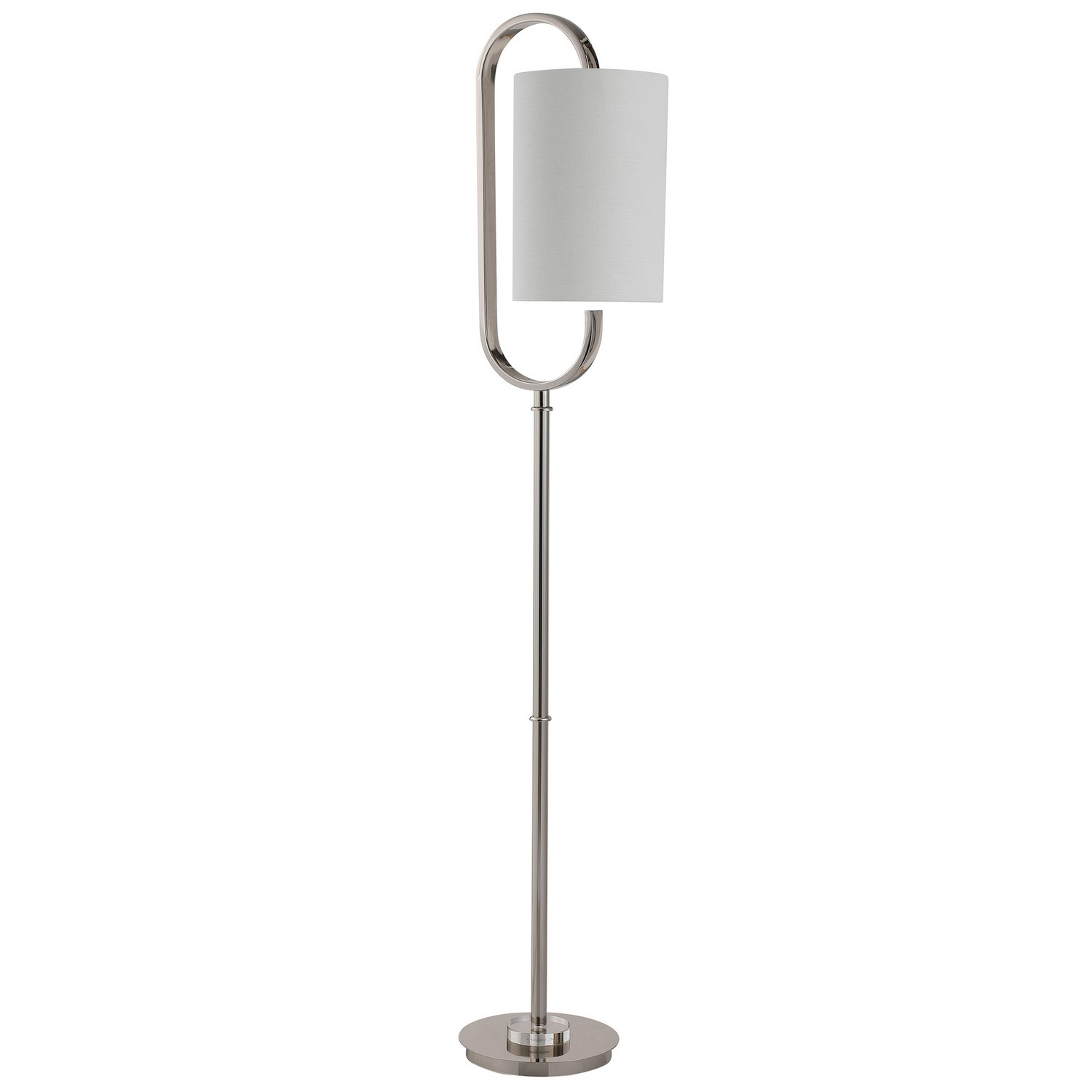 Uttermost W26070-1 Floor Lamp - Polished Nickel