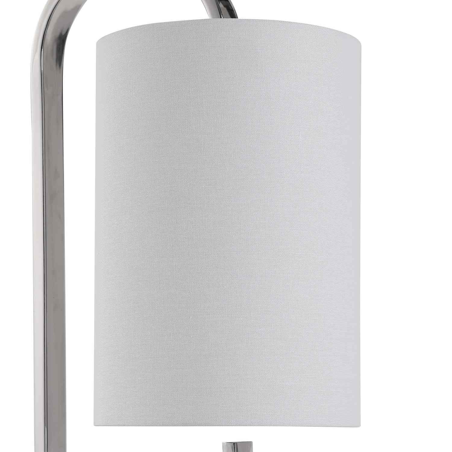 Uttermost W26070-1 Floor Lamp - Polished Nickel