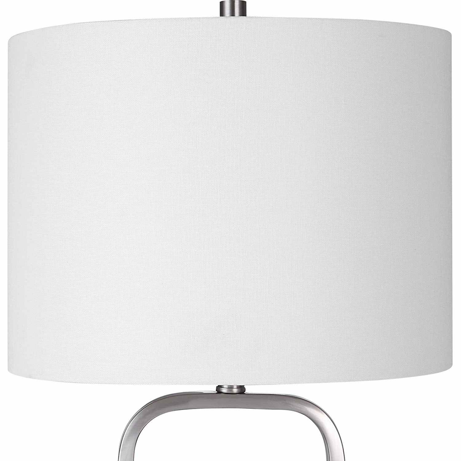 Uttermost W26084-1 Table Lamp - Brushed Nickel