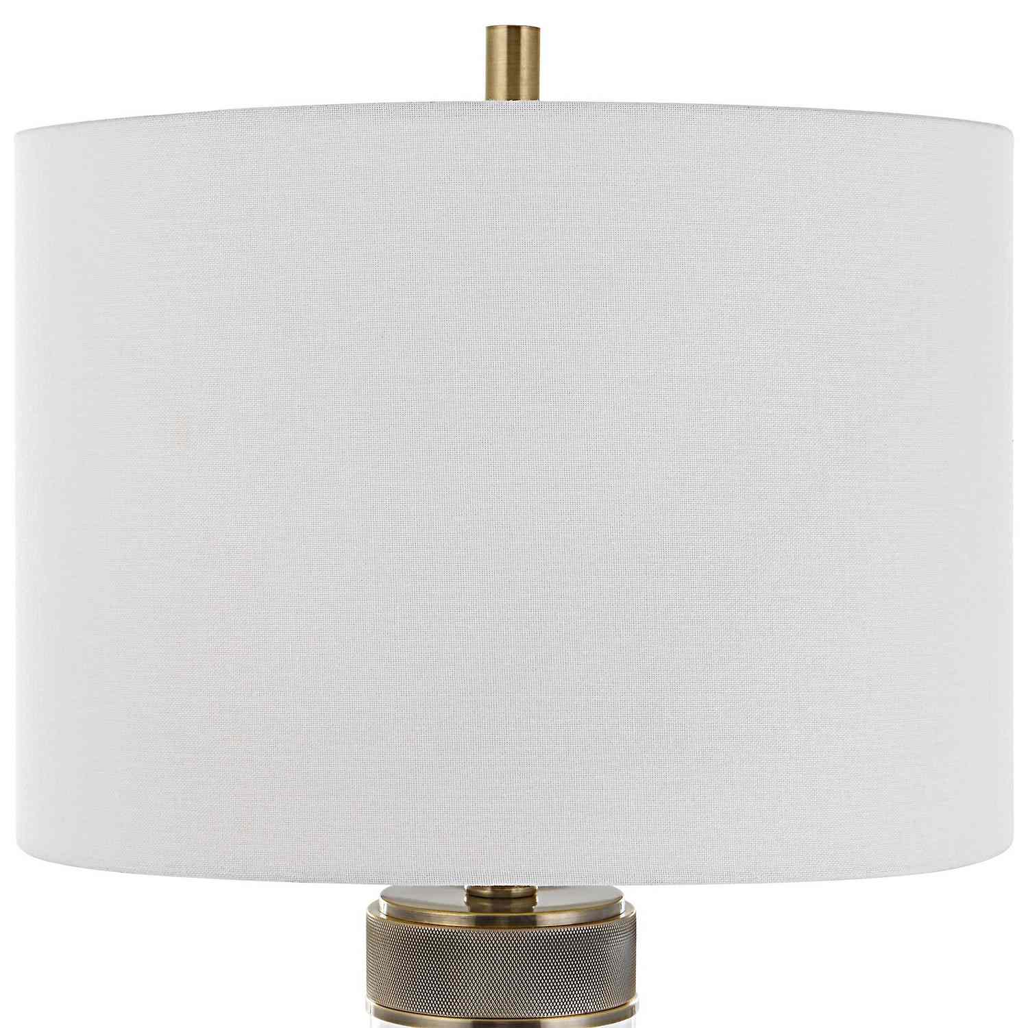 Uttermost W26087-1 Table Lamp - Antique Brass