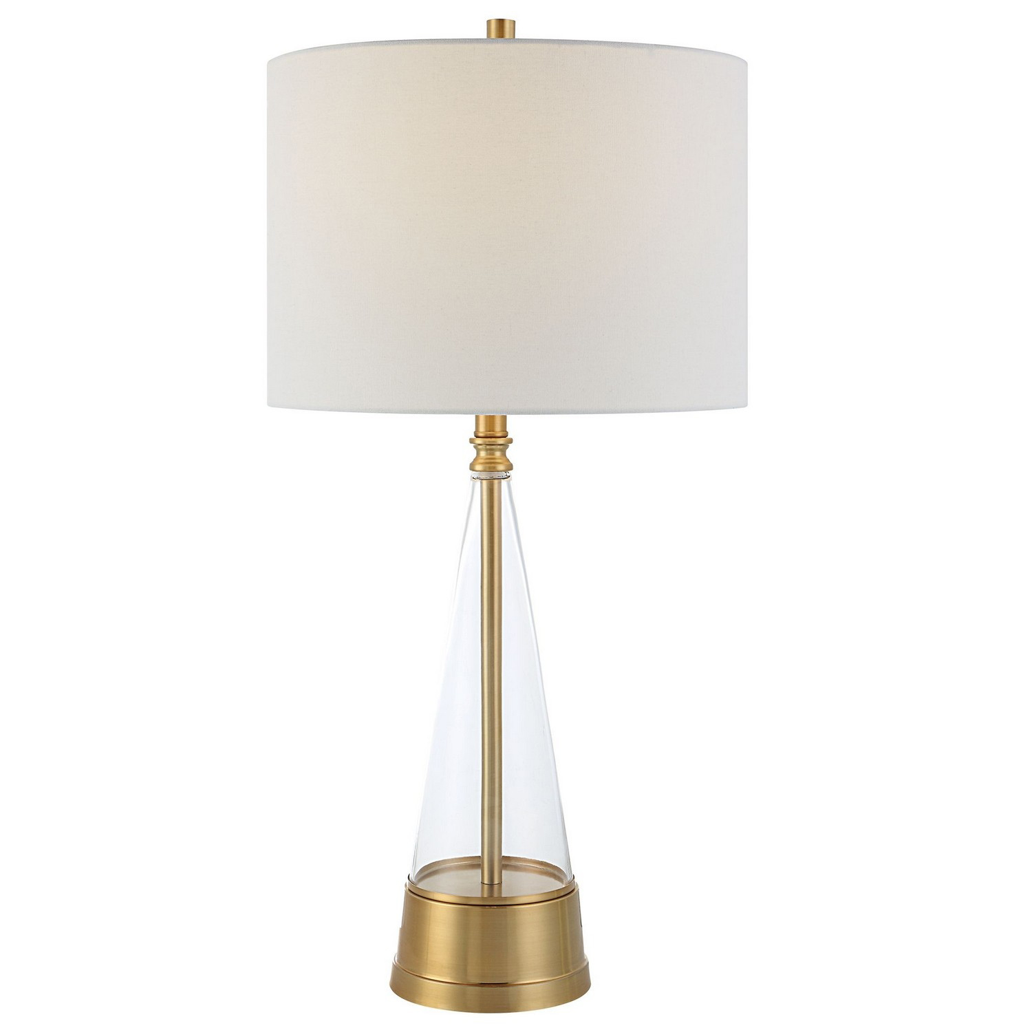 Uttermost W26092-1 Table Lamp - Antique Brass
