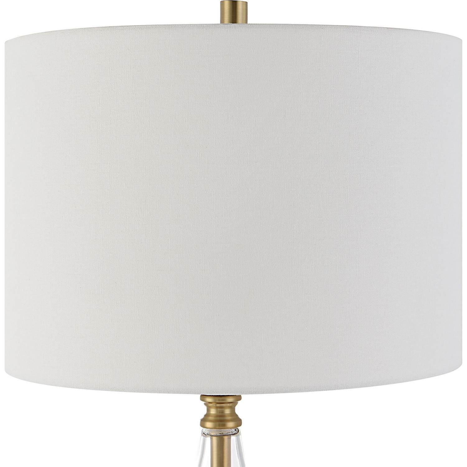 Uttermost W26092-1 Table Lamp - Antique Brass