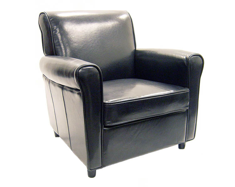 Wholesale Interiors A-75 Full Leather Club Chair