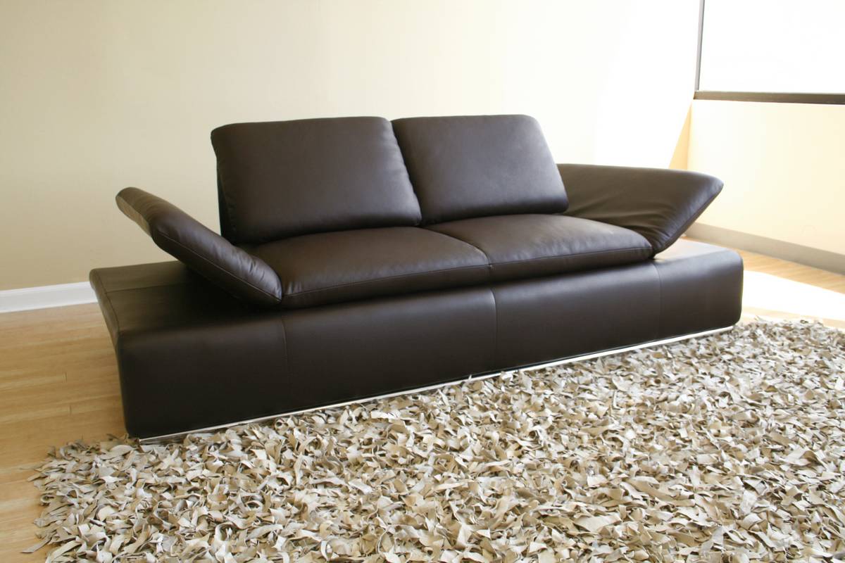 Wholesale Interiors Flair-Love Leather Love Seat Recliner