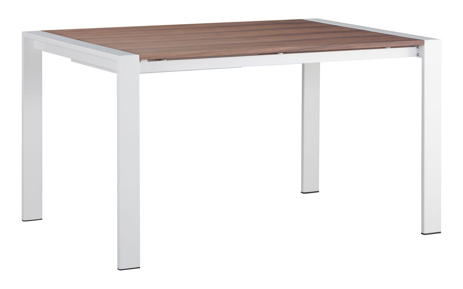Zuo Modern Oslo Extension Dining Table - Walnut/White
