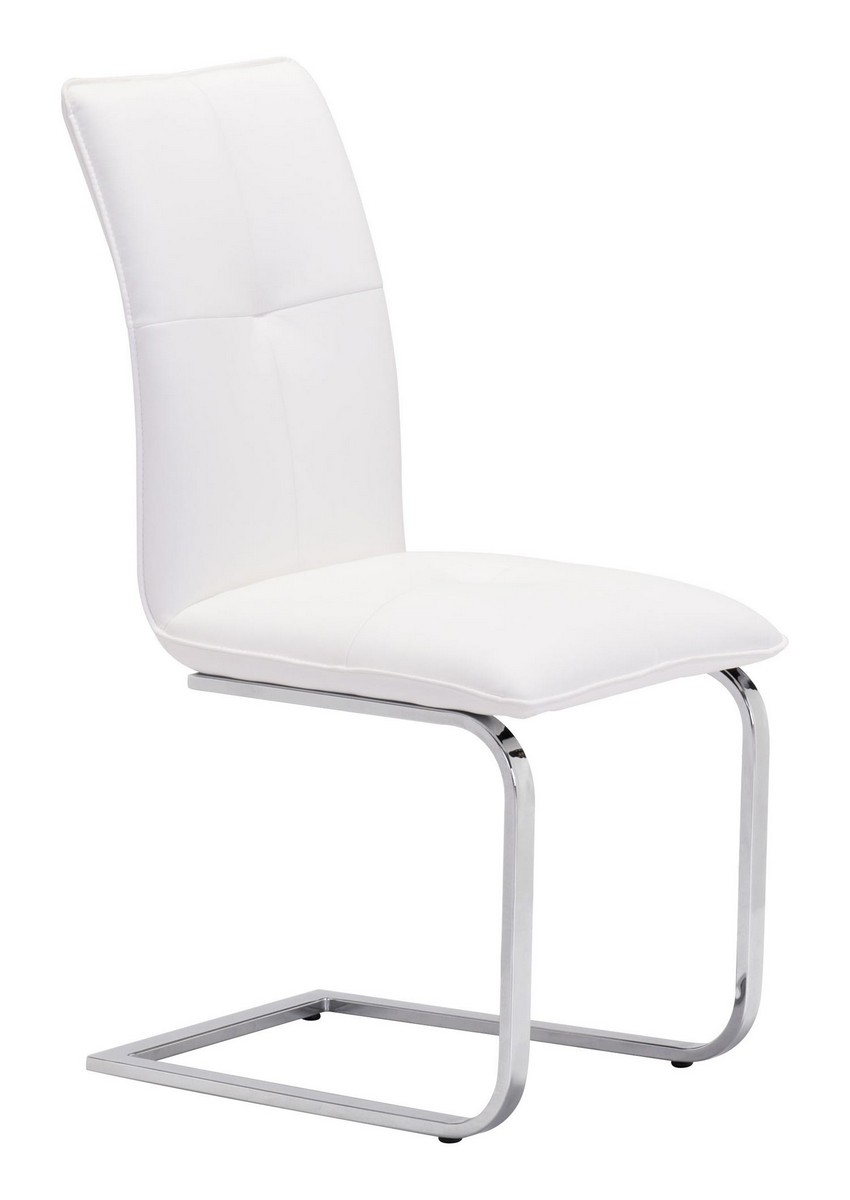 Zuo Modern Anjou Dining Chair - White