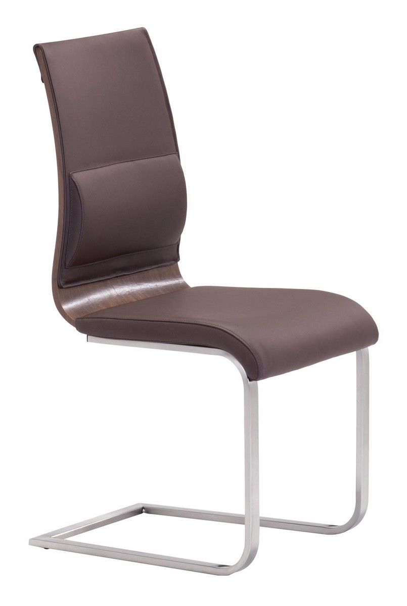 Zuo Modern Roxboro Dining Chair - Brown/Walnut