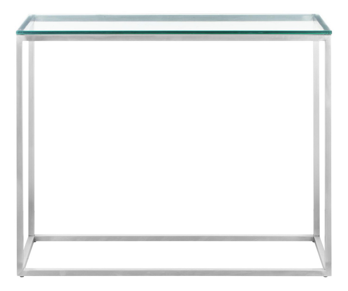 Zuo Modern Sprocket Console Table - Brushed Stainless