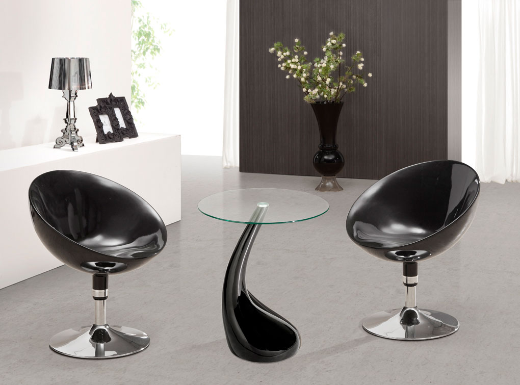 Zuo Modern Jupiter - Neptune Table and Chair Set
