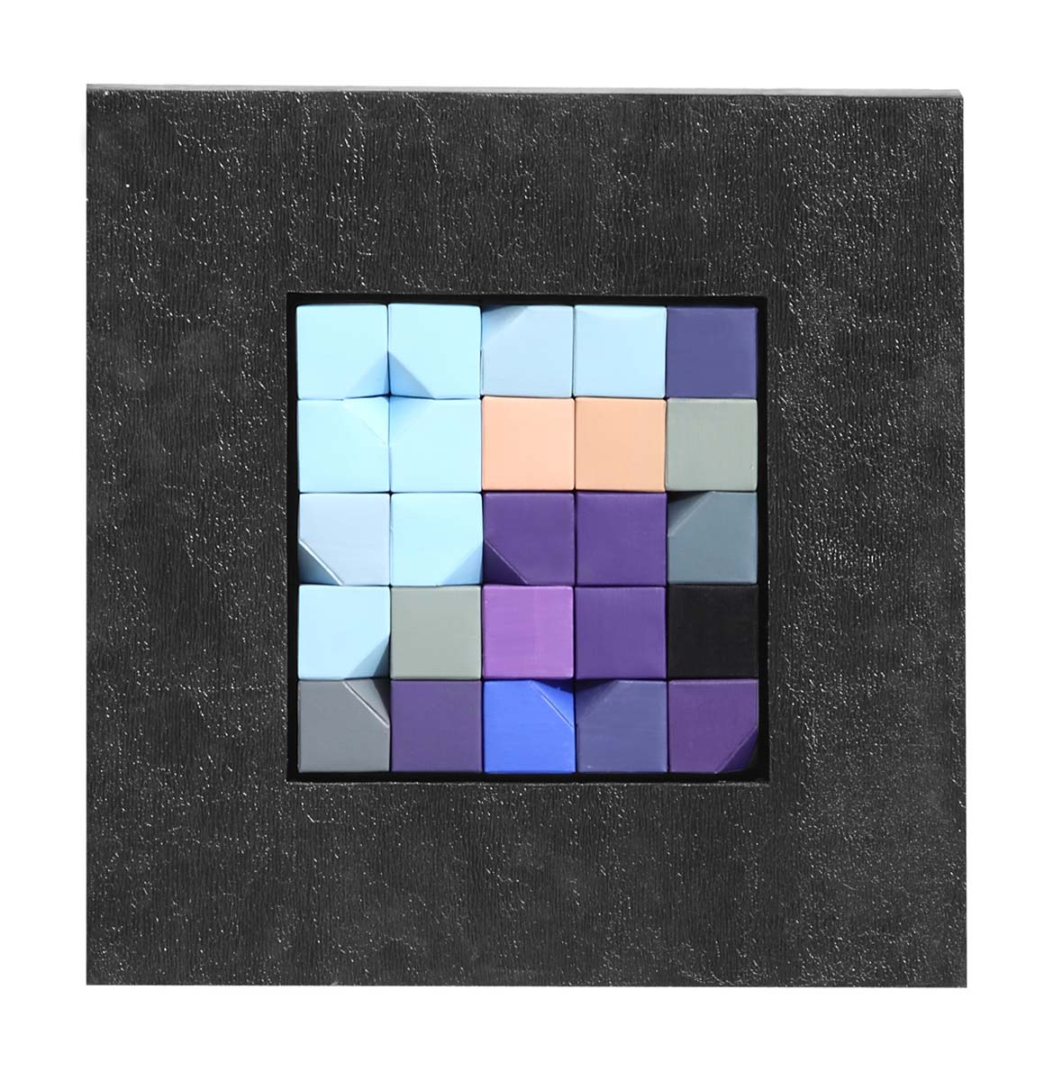 Zuo Modern Puzzle Wall Art - Black frame