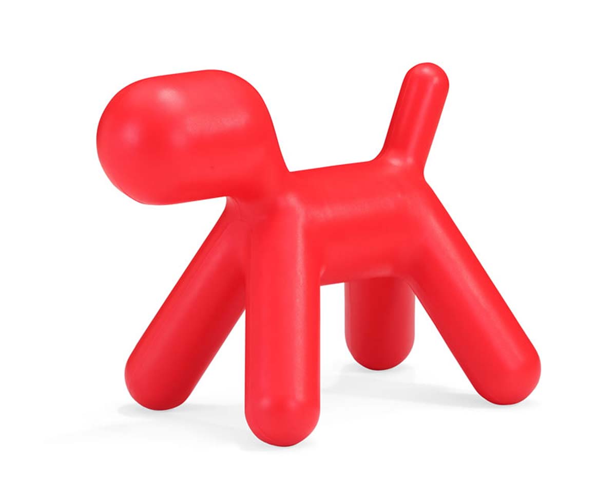 Zuo Modern Pup Chair - Red
