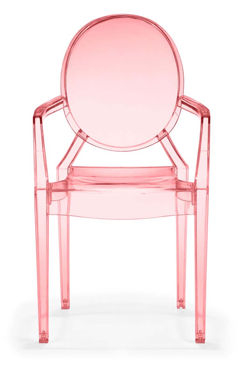 Zuo Modern Baby Anime Chair - Transparent Red