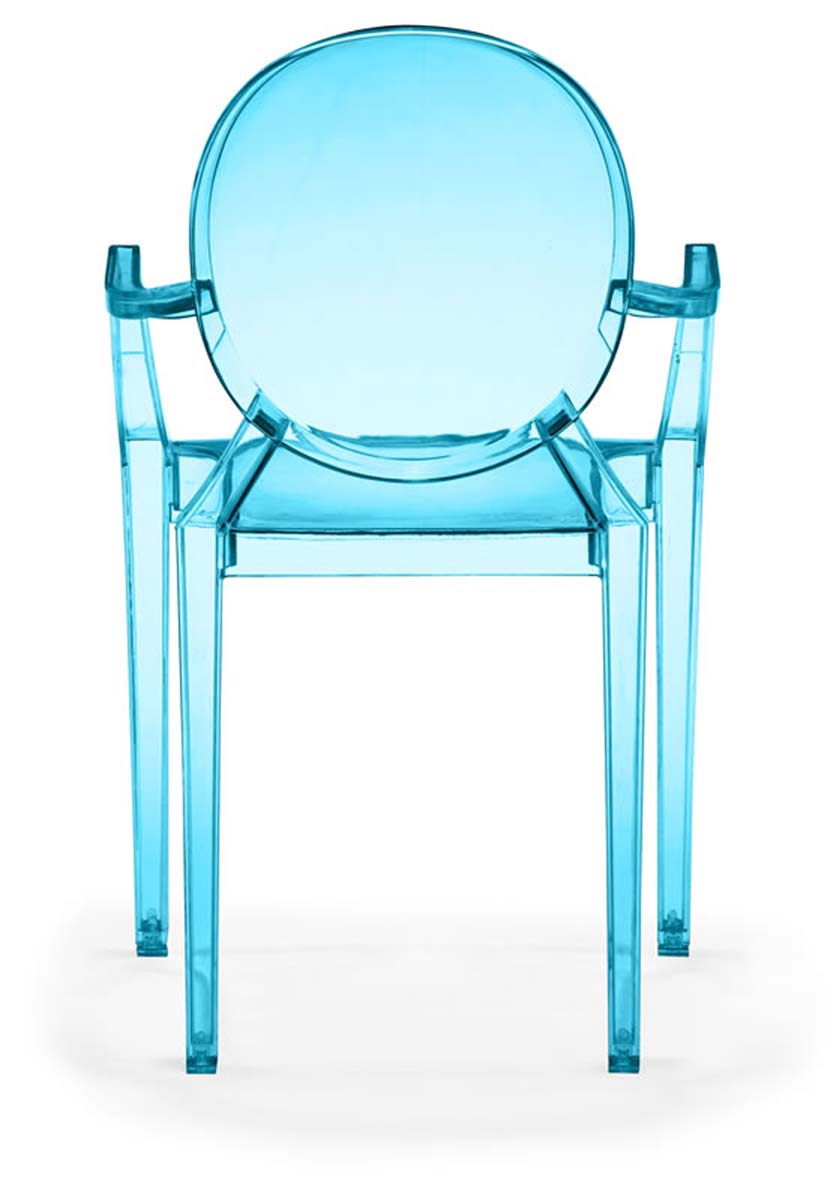 Zuo Modern Baby Anime Chair - Transparent Blue