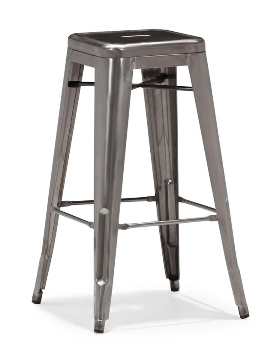 Zuo Modern Marius Bar Chair - Gunmetal