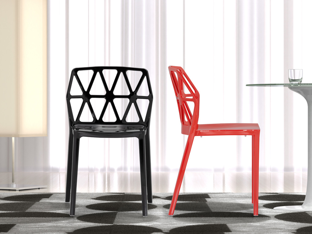 Zuo Modern Juju Chair - Red