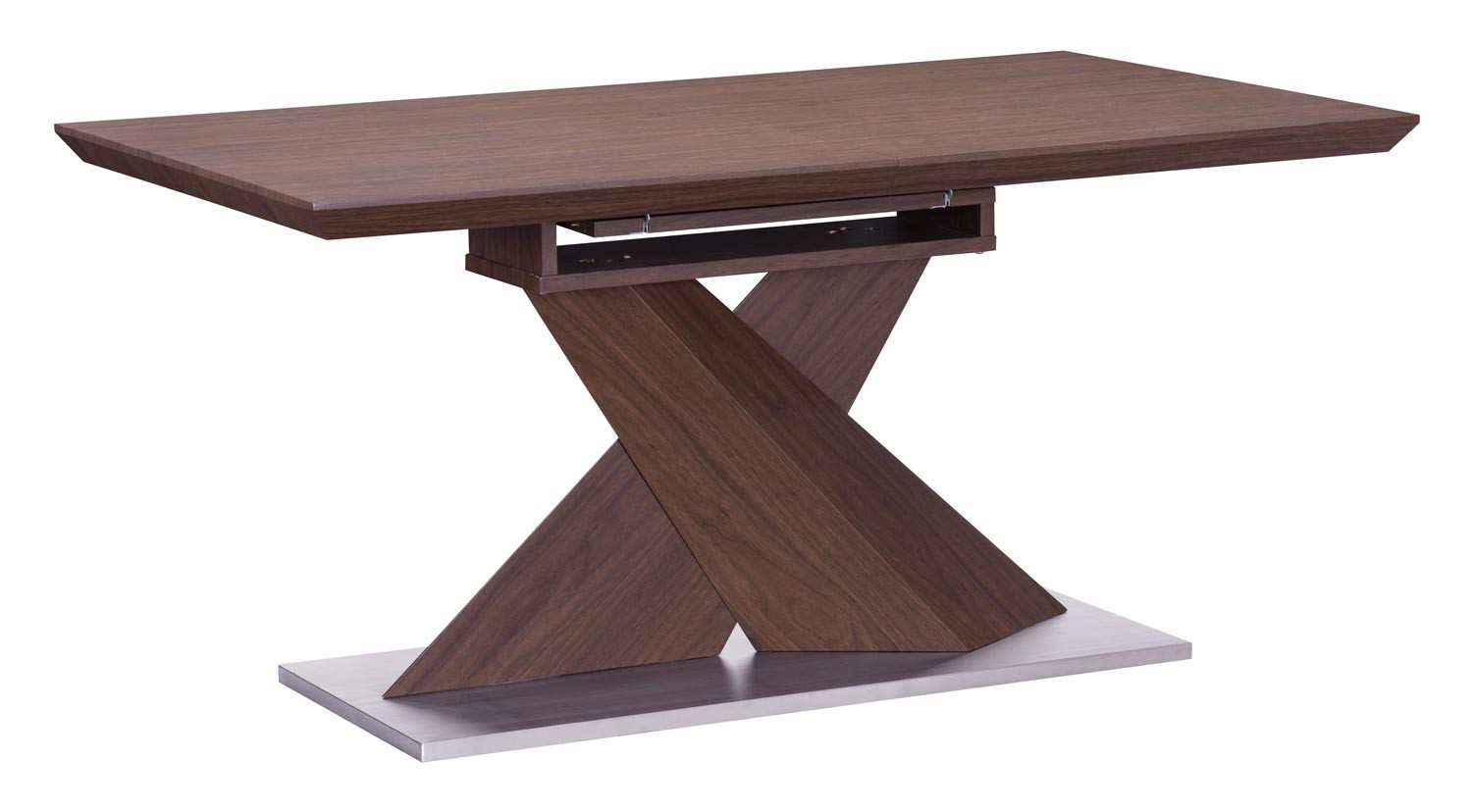 Zuo Modern Jaques Extension Dining Table - Walnut