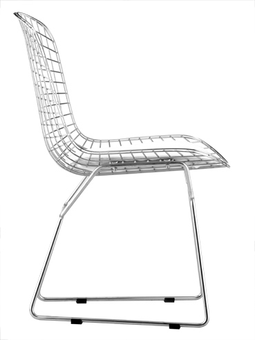 Zuo Modern Wire Chair - Chrome