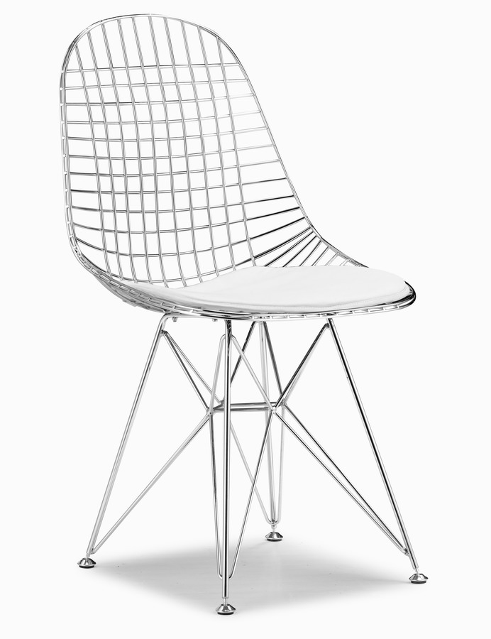 Zuo Modern Mesh Chair - Chrome