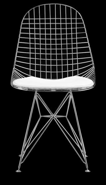 Zuo Modern Mesh Chair - Chrome