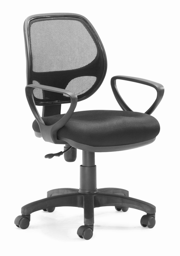 Zuo Modern Analog Office Chair - Black