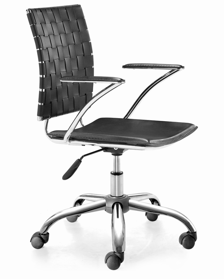 Zuo Modern Criss Cross Office Chair - Black