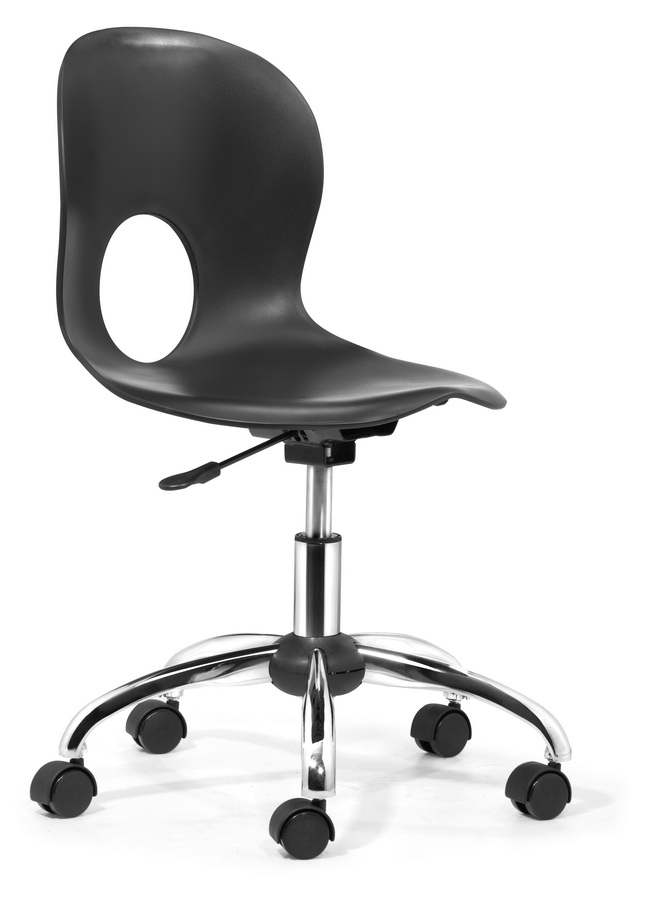 Zuo Modern Pinhole Office Chair - Black