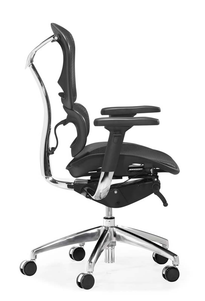 Zuo Modern Harlow Office Chair - Black ZM-205142 at Homelement.com