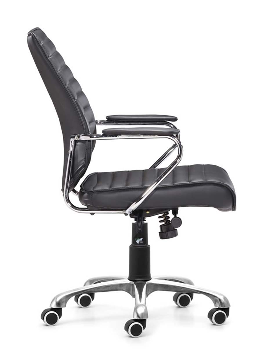 Zuo Modern Enterprise Low Back Office Chair - Black