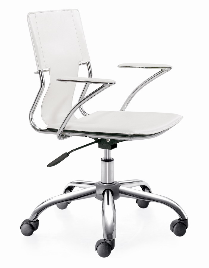 Zuo Modern Trafico Office Chair - White