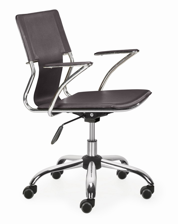 Zuo Modern Trafico Office Chair - Espresso