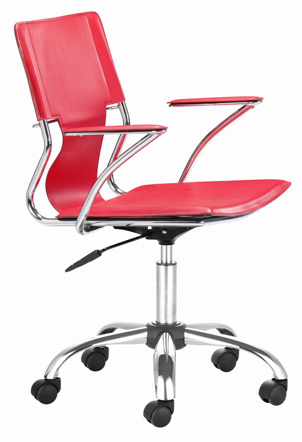 Zuo Modern Trafico Office Chair - Red