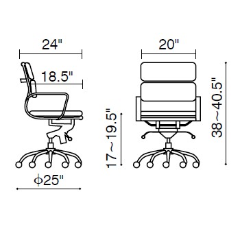 Zuo Modern Director Office Chair