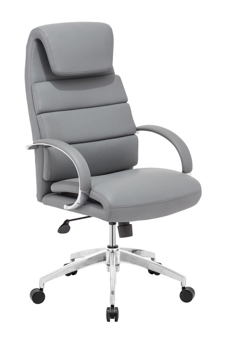 Zuo Modern Lider Comfort Office Chair - Gray