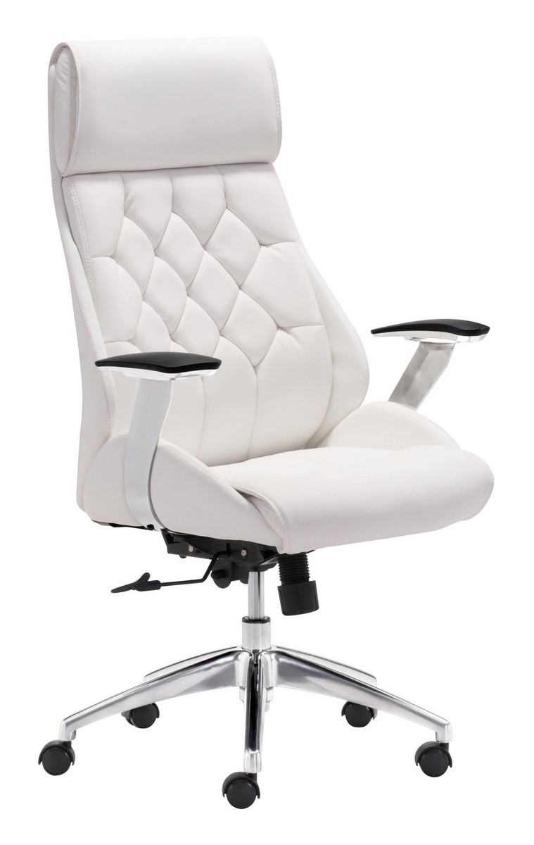 Zuo Modern Boutique Office Chair - White
