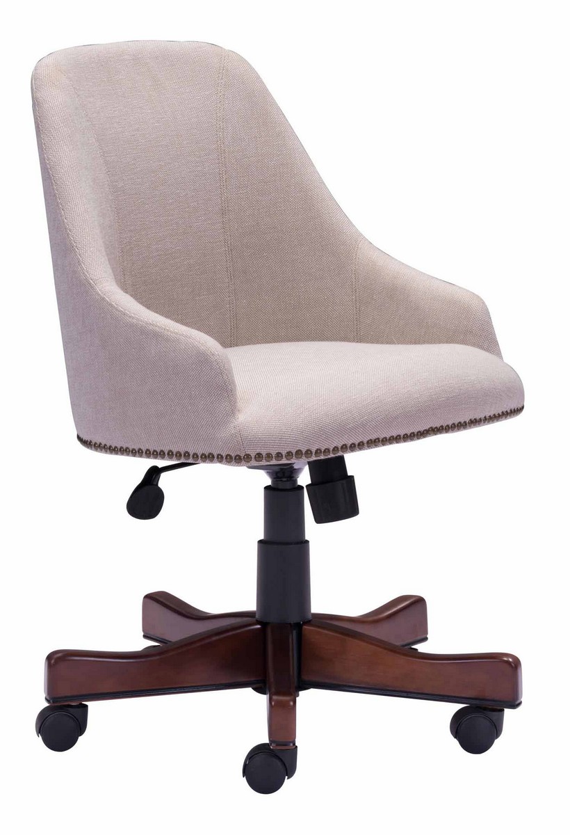 Zuo Modern Maximus Office Chair - Beige