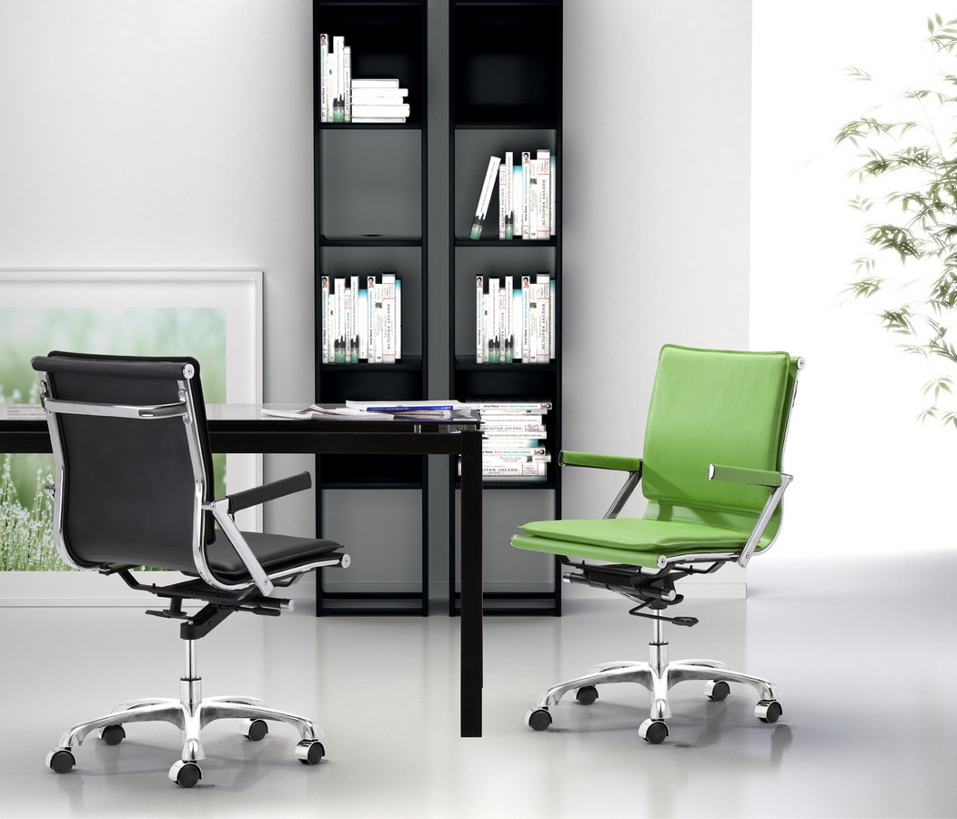 Zuo Modern Lider Plus Office Chair - Black