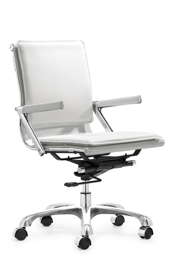 Zuo Modern Lider Plus Office Chair - White